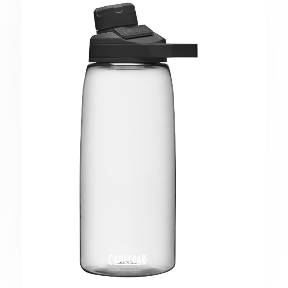 CamelBak 32oz Chute Mag Water Bottle in charcoal/blue/grey